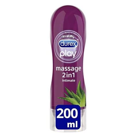 Buy Durex Play Massage 2 In 1 Aloe Vera Lube 200ml