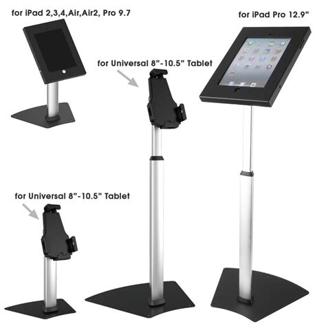 Allcam Ipp1204 Series Anti Theft Tablet Desktable Stand For 129 Ipad