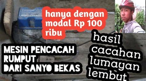 Download mp3 mesin sanyo suara kasar mp3 gratis, mudah dan cepat. Mesin pencacah rumput dari Sanyo bekas - YouTube