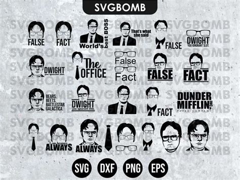 Best 26 The Office SVG Bundle | Vectorency