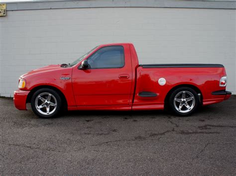 Ford F 150 Svt Lightning 1999 Red Pickup Truck 2wd Gasoline V8 Rear