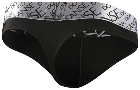 Doreanse Thong G String Revealing Sexy Underwear Designer Mens Black