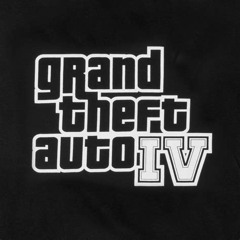 Grand Theft Auto Iv Black Tee Rockstar Store