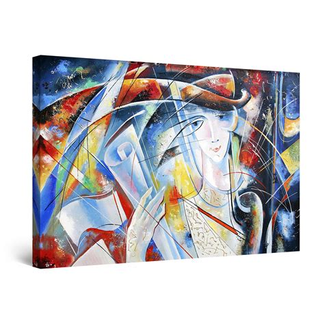 Startonight Canvas Wall Art Abstract Eva Women Collection In Abstract