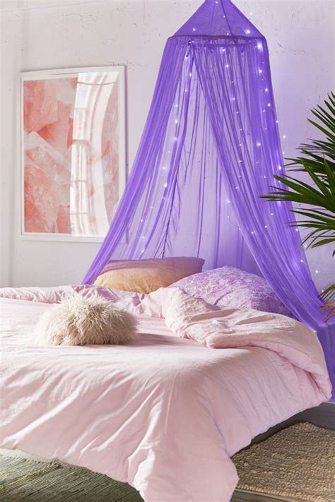 Across each of these points is draped a fabric for in a canopy bed, chintz offers both bold style and a cozy feel. Mesh Bed Canopy | Urban Outfitters