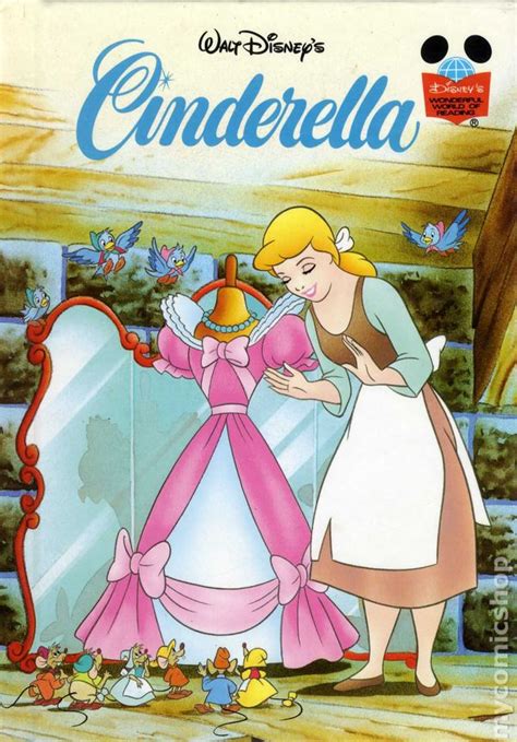 Cinderella Hc 1995 Grolier Books Walt Disneys Comic Books
