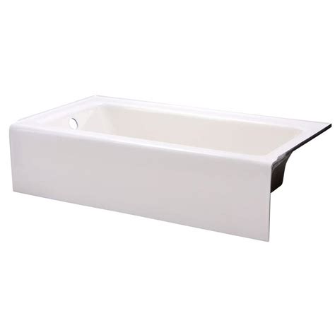 Whirlpool tubs are becoming increasingly popular in homes as they offer a much easier and more affordable way to relax in the comfort of your own bathroom. KOHLER Bellwether 5 ft. Left Drain Soaking Tub in White ...