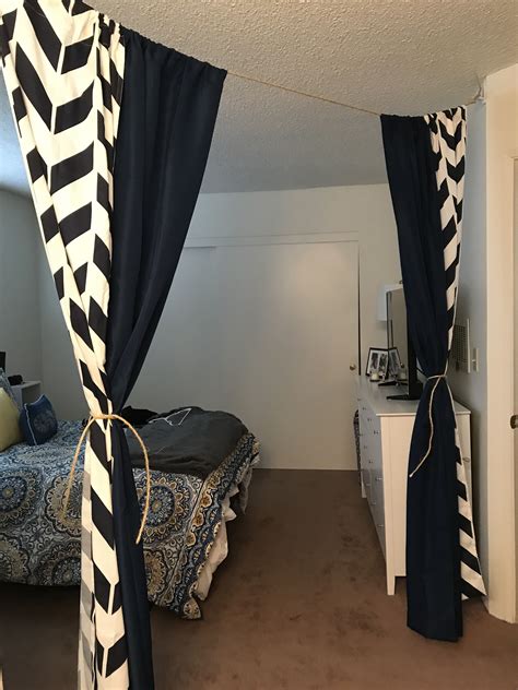 Homemade Room Divider Waterfall Bedroom Suite