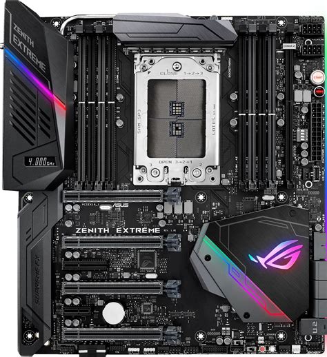 Asus Rog Zenith Extreme Motherboard Full Specification And Detailed