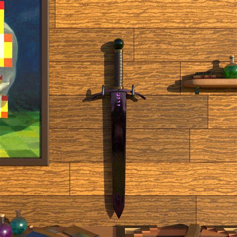 Wanted To Make A Sort Of Realistic Netherite Sword So Here It Is D