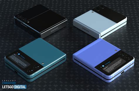 Green, cream, lavender and phantom black. Samsung Galaxy Z Flip 3: video e possibile data di lancio