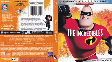 The Incredibles 2019 R1 Blu Ray Cover Dvdcovercom