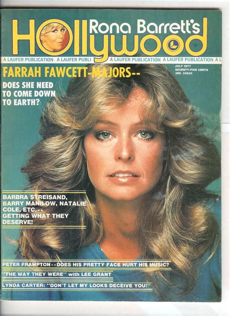 Farrah Fawcett Hollywood Magazine Magazine Cover
