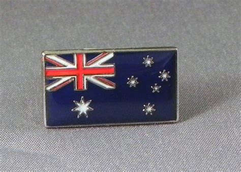 Metal Enamel Pin Badge Australian Flag Uk Kitchen And Home