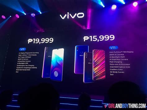 We're here to give you the answers! Vivo Philippines Unveils Vivo V11 As Its Newest Smartphone ...