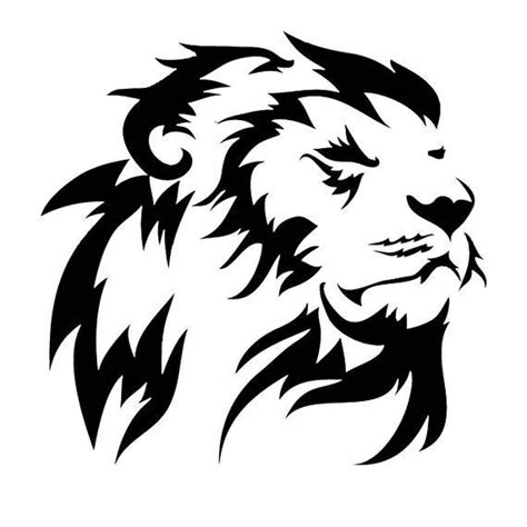 Lion Stencil Re Usable 8 X Inch Lion Tattoo Lion Tattoo Dog Tattoos
