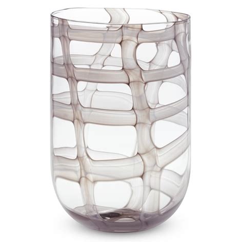 Ribbon Glass Vase Williams Sonoma