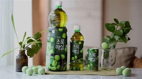 Korea Woongjin Green Plum Juice 180ml Korean Plum Drink Chorok Maesil