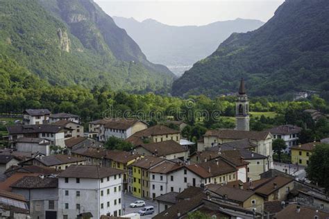 Road To Asiago Near Pedescala Stock Image Image Of Italy Europe