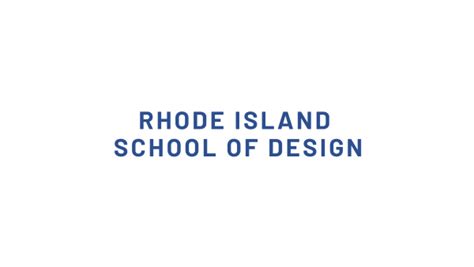 Rhode Island School Of Design Art Schools Reviews