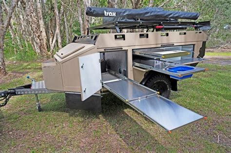 Hybrid camper trailers small camper trailers off road camper trailer camper caravan expedition trailer overland trailer offroad motorhome 15 free diy teardrop camper plans to lower camping cost. Diy Camping Trailer Camper Plans Free Box Kitchen Kit ...