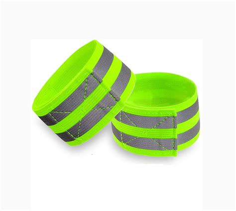 2 Pieces Reflective Bands Reflector Bands For Wrist Arm Ankle Leg