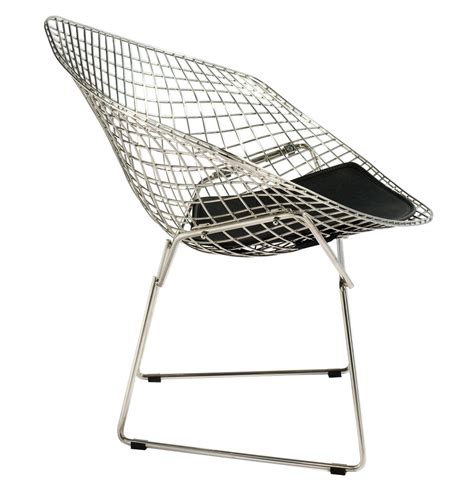 Bertoia side chair, bertoia barstool and diamond chair by harry bertoia for knoll. Bertoia Diamond Wire Chair - The Natural Furniture Company Ltd