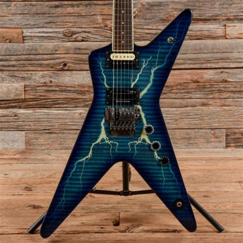 1996 Washburn 333 Dimebolt 333 Dimebolt Blue Lightning Guitars