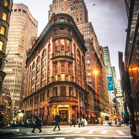 The Famed Delmonicos Restaurant In The Financial District Nyc New