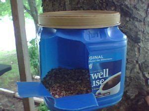 Check spelling or type a new query. Coffee Container Bird Feeder and Clothes Pin Holder | Coffee can crafts, Bird house feeder, Bird ...