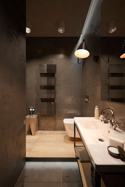 Concrete Bathroom Design Interior Design Ideas