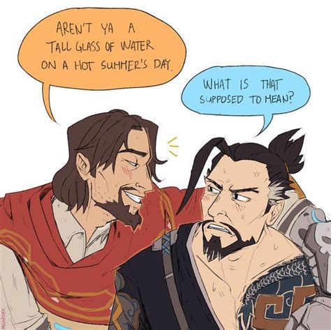 Mchanzo Mccree X Hanzo Overwatch Comic Overwatch Hanzo Hanzo