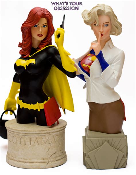 Dc Direct Supergirl And Batgirl Women Of Dc Busts Review Statue Forum