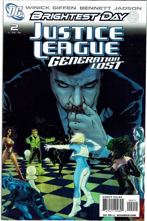 Justice League Generation Lost 2 Judd Winick Keith Fen Nm Comic