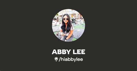Abby Lee Instagram Facebook Tiktok Linktree