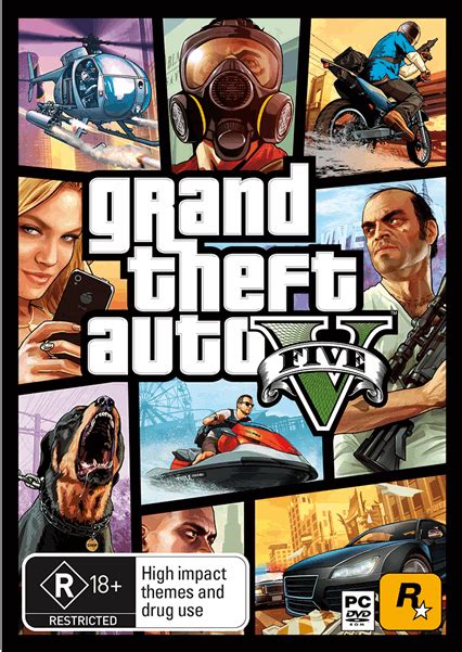Grand Theft Auto V Gta 5 Ps4 Pochette Clipart Large Size Png Image