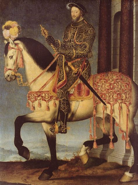 Clouet Francois Portrait Of Francis I King Of France Francois I Of