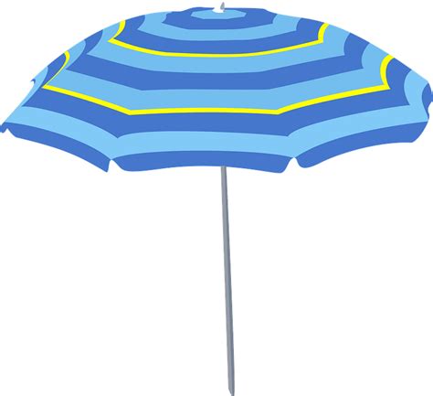 Blue Striped Umbrella Clipart Free Download Transparent Png Creazilla