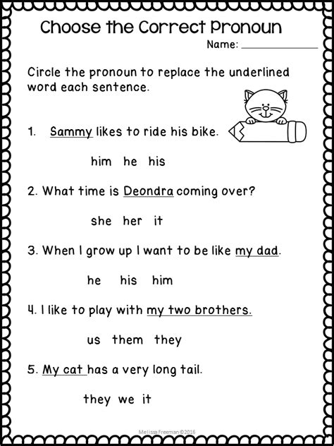 Teaching Pronouns Pronoun Activities Pronoun Worksheets English