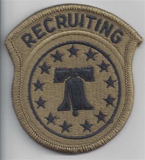 Army Recruiter Patch Army Military