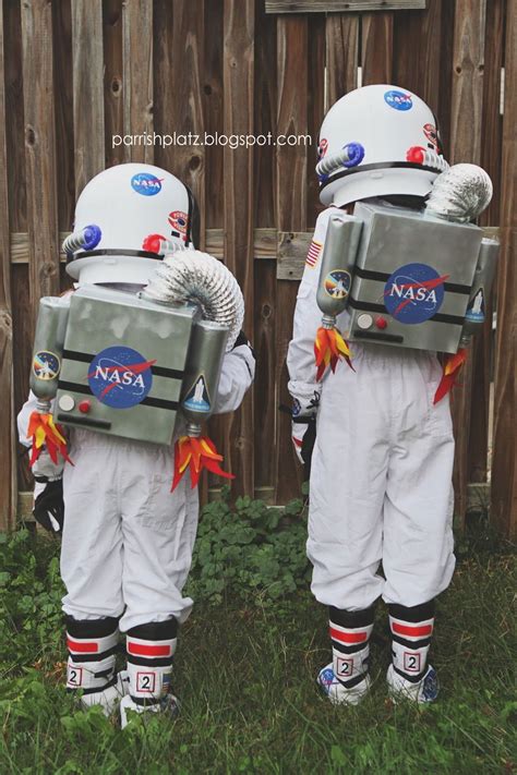 Parrish Platz Astronaut Costume Diy Astronaut Costume Kids