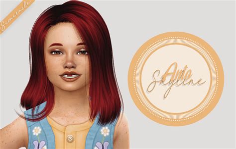 Fabienne Anto Skyline Kids Version Sims 4 Updates ♦ Sims 4 Finds