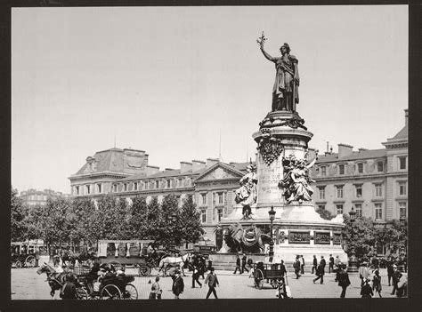 Vintage Bandw Photos Of Paris France Late 19th Century Monovisions