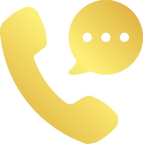 Gold Phone Icon 11934418 Png