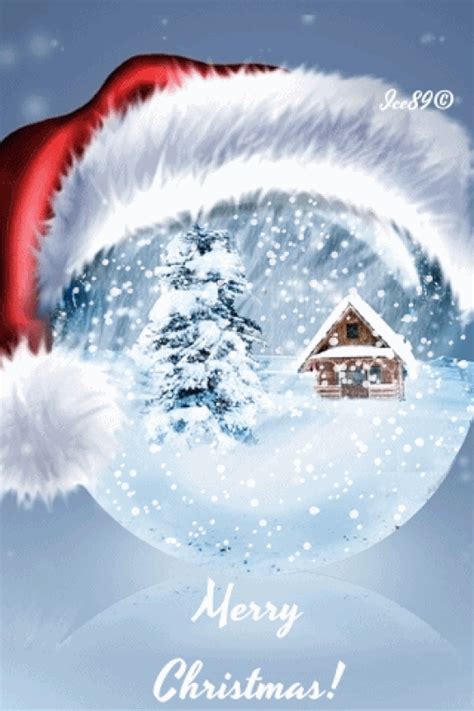 Merry Christmas Animated Snow Friend  Merry Christmas Graphic