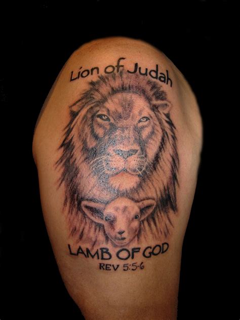 Pin By Susie Adkins On Ink Lamb Tattoo Tattoos Lion And Lamb