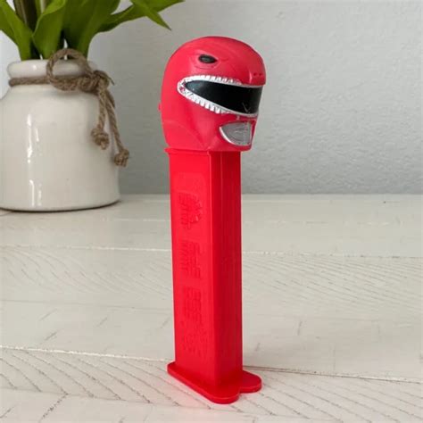 Pez Dispenser Mighty Morphin Power Rangers Red Ranger Toy Picclick