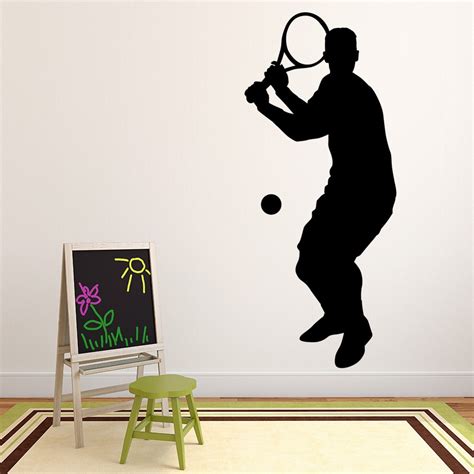 Tennis Player Sports Tennis Wall Sticker