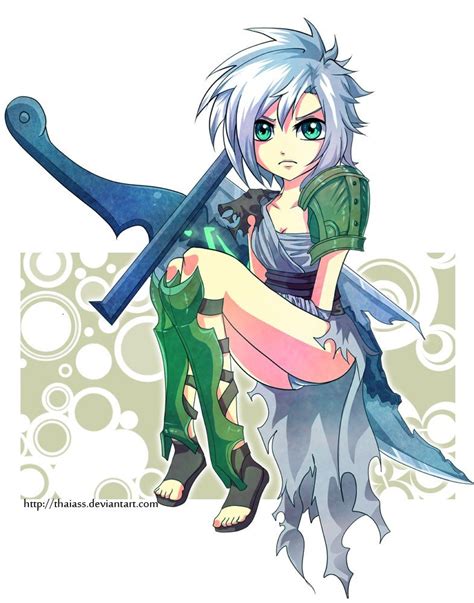 Chibi Riven Wallpapers And Fan Arts League Of Legends Lol Stats