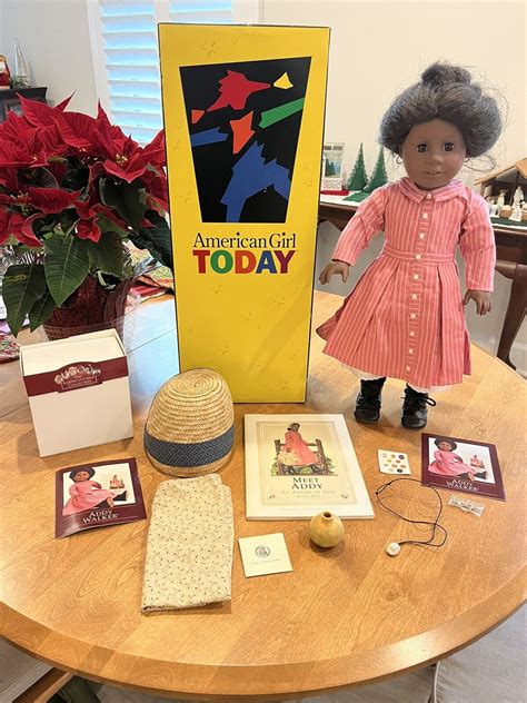 american girl doll addy pleasant company 1993 with accessories great condition ebay